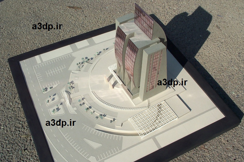 نمای ساختمان مدل سازی